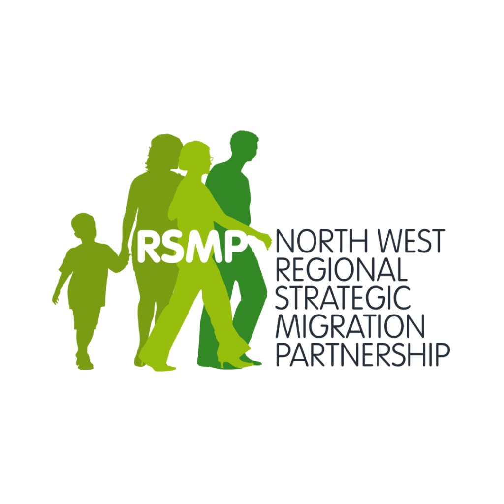 North West RSMP Logo: people walking
